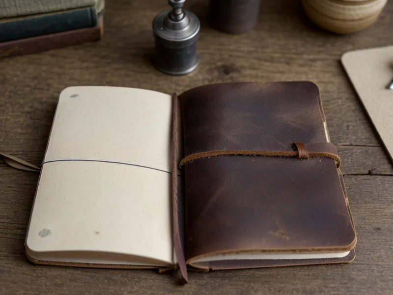 A handwritten tracking notebook used for monitoring nail progress.
