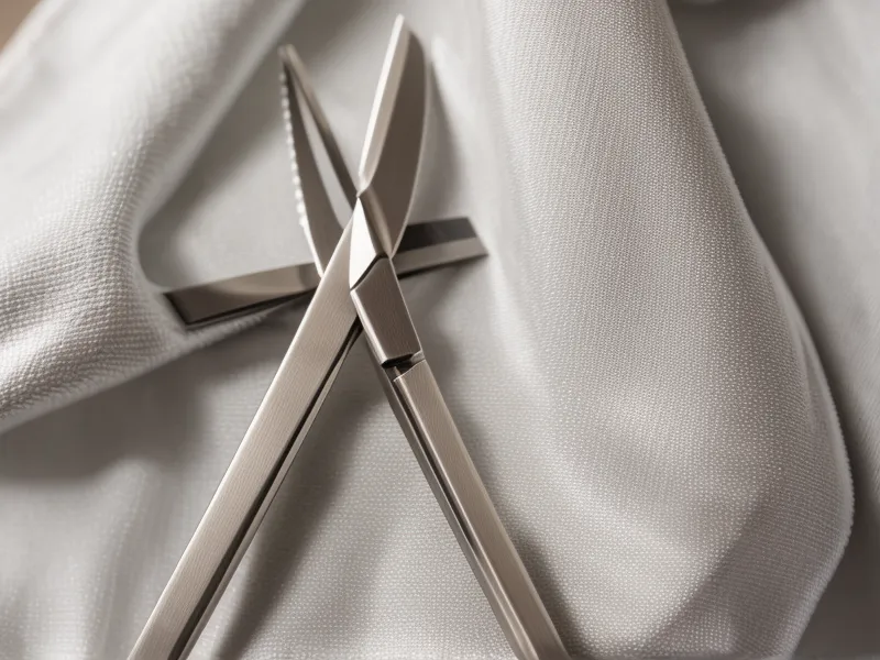 Close-up of professional stainless steel side-contour nail nippers