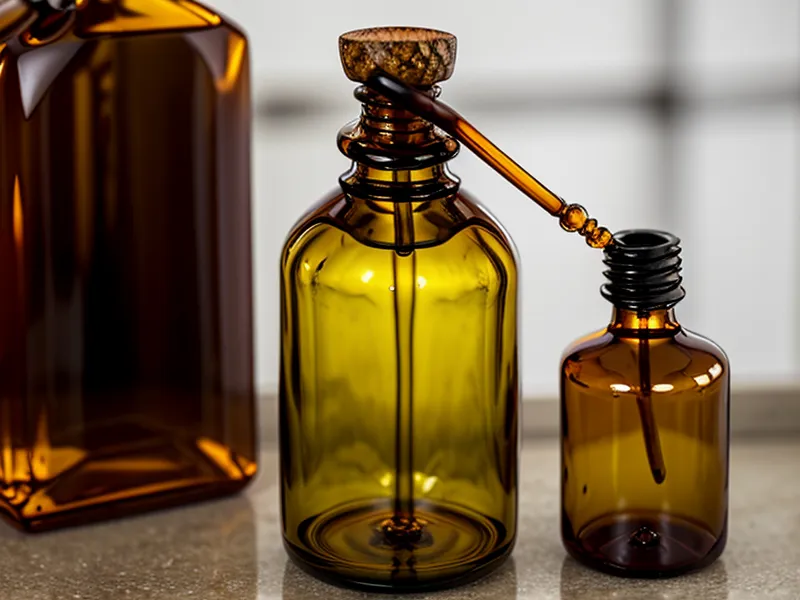 Adding medicinal tea tree oil to a foot soak for antifungal support.