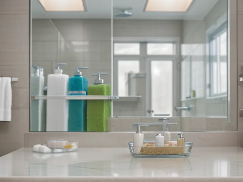 Close-up of a mist spray bottle being activated.